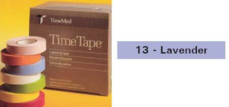 Blank Label Tape Time® Multipurpose Label Lavender Vinyl 1/2 X 500 Inch