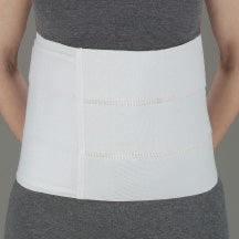 Abdominal Binder DeRoyal® Large Hook and Loop Closure 38 to 44 Inch Waist Circumference 8 Inch Height Adult