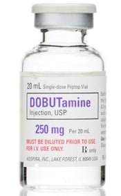 Dobutamine HCl, Preservative Free 12.5 mg / mL Injection 20 mL