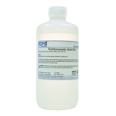 Histology Reagent Trichloroacetic Acid ACS Grade 25% 16 oz.