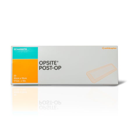 Transparent Film Dressing with Pad OpSite Post Op 4 X 11-3/4 Inch 3 Tab Delivery Rectangle Sterile