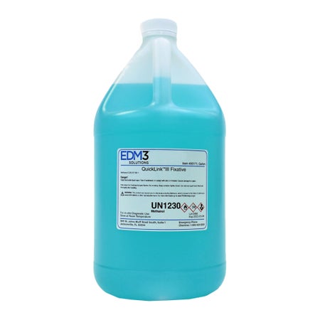 Hematology Reagent Quicklink III™ Methanol / Fast Green FCF ACS Grade 99 to 100% 1 gal.