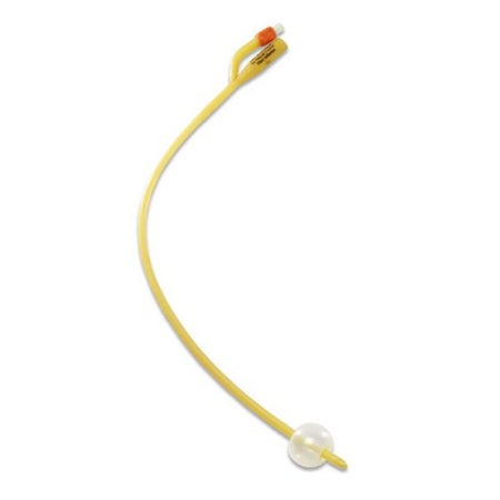 Foley Catheter Dover™ 2-Way Standard Tip 30 cc Balloon 14 Fr. Silicone Elastomer Coated Latex