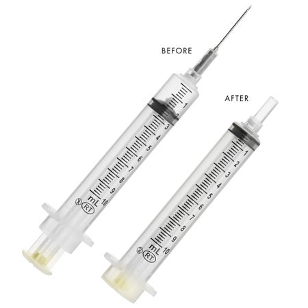 Safety Hypodermic Syringe with Needle VanishPoint® 10 mL 1 Inch 20 Gauge Retractable Safety Needle Regular Wall