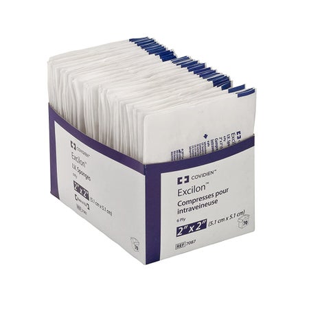 I.V. Sponge Excilon™ 2 X 2 Inch 6-Ply Sterile 2 per Pack
