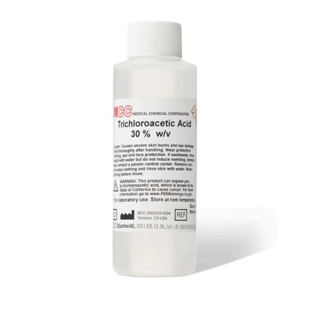 Histology Reagent Trichloroacetic Acid Organic Acid 30% 4 oz.