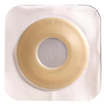 Ostomy Barrier Sur-Fit Natura® Precut, Extended Wear Durahesive® Adhesive 45 mm Flange SUR-FIT® Natura™ System Hydrocolloid 1/2 Inch Opening 4-1/2 X 4-1/2 Inch