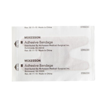 Adhesive Strip McKesson Fabric Tan 1-1/2 X 3 Inch Sterile