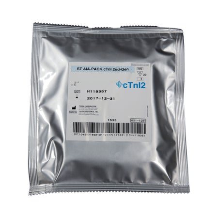 Immunoassay Reagent ST AIA-Pack® Cardiac Troponin I 2 For AIA Automated Immunoassay Systems 100 Tests