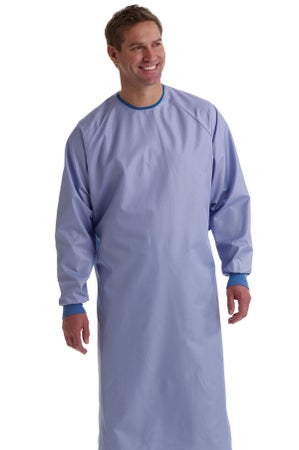 Surgical Gown with Towel Blockade® / AngelStat 2X-Large Ceil Blue Sterile Reusable