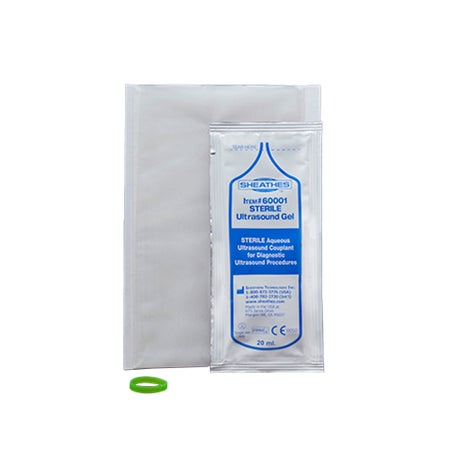 Ultrasound Transducer Cover Kit Sheathes™ 3-1/2 X 12 Inch Non Latex Sterile Rolled