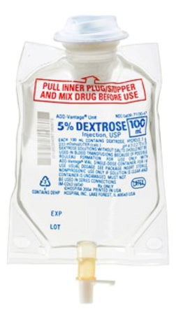 Add-Vantage® Dextrose / Water, Preservative Free 5% IV Solution 100 mL