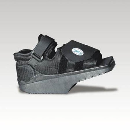 Pressure Relief Shoe OrthoWedge™ Small Unisex Black