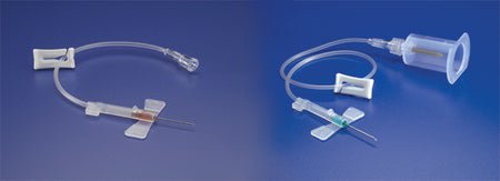 Saf-T Wing® Blood Collection Set 23 Gauge 3/4 Inch Needle Length Safety Needle 6 Inch Tubing Sterile