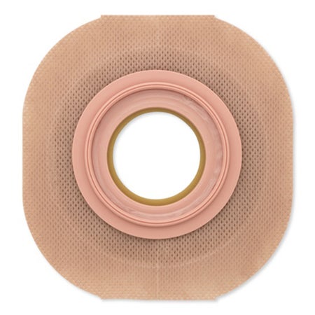 Ostomy Barrier New Image™ Flextend™ Precut, Extended Wear Without Tape 57 mm Flange Red Code System Hydrocolloid 1-1/8 Inch Opening