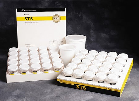 Prefilled Formalin Container Richard-Allan Scientific™ STS™ Signature Series Bio-Tite™ 60 mL Fill in 90 mL (3 oz.) Screw Cap Warning Label / Patient Information NonSterile