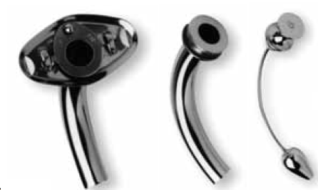 Uncuffed Tracheostomy Tube Rotating Lock IC Size 6.0 Adult