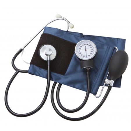 Reusable Aneroid / Stethoscope Set Prosphyg™ 780 Series 34 to 50 cm Large Adult Cuff Single Head General Exam Stethoscope Pocket Aneroid