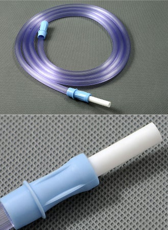 Suction Tubing AMSure® Clear 1/4 Inch I.D. 6 Foot Length Non-Conductive Plastic Sterile