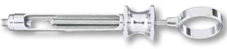 Aspirating Syringe Integra™ Miltex® Thumb Control Ring Style Thumb Control Ring, 1.8 cc