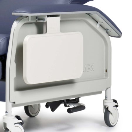 Recliner Lumex® Royal Blue Vinyl Casters
