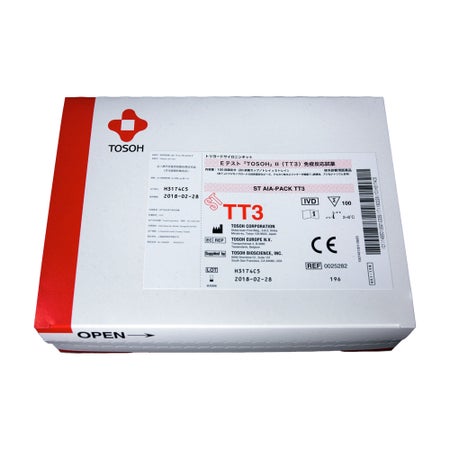 Immunoassay Reagent ST AIA-Pack® Triiodothyronine (T3) For AIA Automated Immunoassay Systems 100 Tests