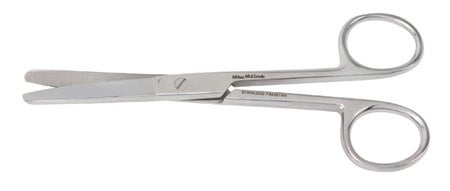 Operating Scissors Vantage® 7-1/2 Inch Length Floor / Office Grade Pakistani Stainless Steel NonSterile Finger Ring Handle Straight Blunt Tip / Blunt Tip