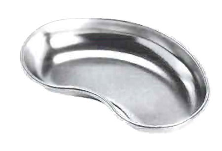 Emesis Basin BR Surgical Silver 26 oz. Stainless Steel Reusable