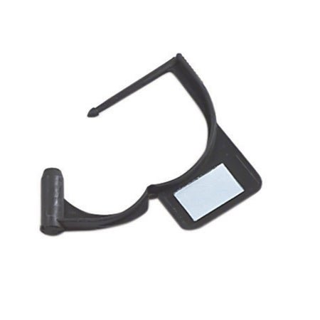 Tamper Evident Locking Tag Colortrack™ Snap-Lock Black Plastic