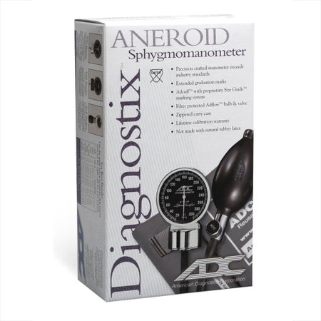Aneroid Sphygmomanometer Unit Multikuf™ Multiple Sizes Nylon Cuff 19 - 50 cm Palm Aneroid