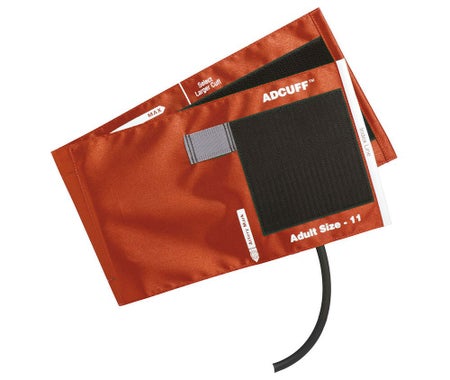 Reusable Blood Pressure Cuff Adcuff™ 23 to 40 cm Arm Nylon Cuff Adult Cuff