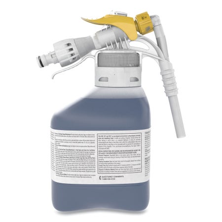 Surface Disinfectant Cleaner Diversey™ Virex® II 256 Quaternary Based RTD® Dispensing System Liquid Concentrate 1.5 Liter Bottle Mint Scent NonSterile