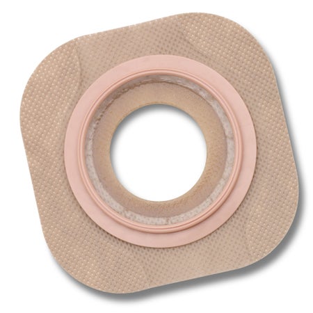 Ostomy Barrier New Image™ FlexWear™ Precut, Standard Wear Adhesive Tape 44 mm Flange Green Code System Hydrocolloid 1-1/8 Inch Opening