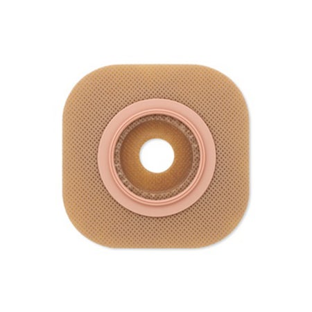 Ostomy Barrier FlexWear™ Precut, Standard Wear Without Tape 57 mm Flange Red Code System Hydrocolloid 1-3/8 Inch Opening