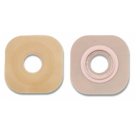 Ostomy Barrier New Image™ Flextend™ Precut, Extended Wear Without Tape 57 mm Flange Red Code System Hydrocolloid 1-3/8 Inch Opening