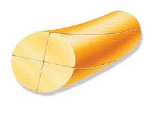 Absorbable Suture with Needle LOOK® Plain Gut C-3 3/8 Circle Reverse Cutting Needle Size 5-0 Monofilament