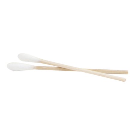 Swabstick McKesson Cotton Tip Wood Shaft 3 Inch Length NonSterile 100 per Pack