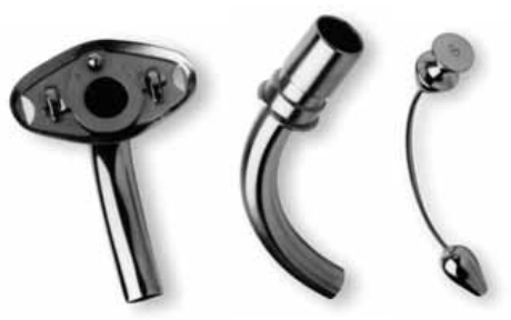 Uncuffed Tracheostomy Tube Rotating Lock IC Size 6.0 Adult
