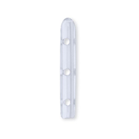 Instrument Tip Protector Protect-A-Caps Rounded, Clear with Slits, 1/16 Inch Diameter, 3/4 Inch Long, Radiopaque, Disposable, Steam Sterilizable, Non-Sterile