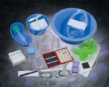 Surgical Single Basin Set-Up Kit Medline Sure Set Single Basin Sterile