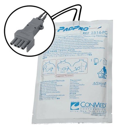 AED Defibrillator Pad Plug Connector Adult / Pediatric