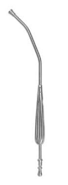 Suction Tube Handle Meister Hand® Rigid Type Open Tip Yankauer Style Non-Vented NonSterile