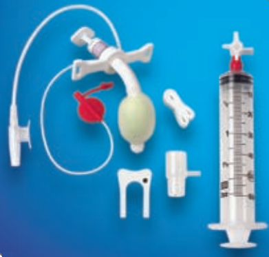 Cuffed Tracheostomy Tube with Talk Attachment Bivona® Fome-Cuf® Disposable IC Size 9.0 Adult