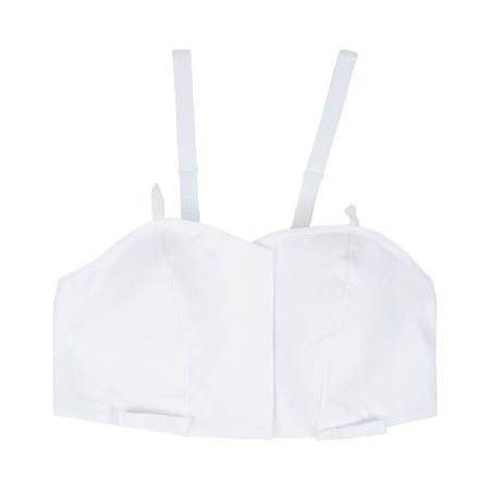 Post-Surgical Bra McKesson 42 to 44 Inch Chest 2X-Large White Front Hook and Loop Closure Drain Holders