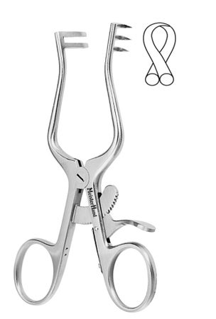 Retractor MeisterHand Weitlaner 4 Inch Length OR Grade