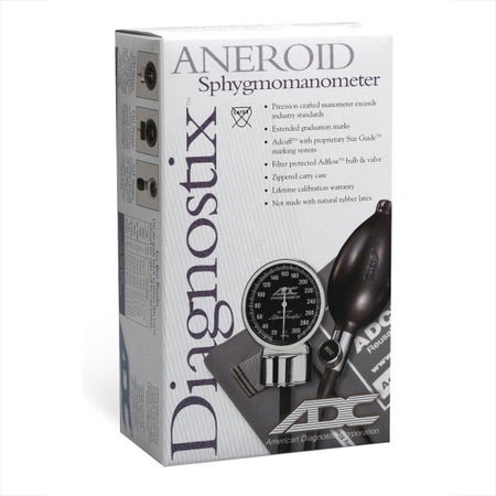 Aneroid Sphygmomanometer Unit Diagnostix™703 Series Infant Cuff Nylon Cuff 9 - 14 cm Palm Aneroid