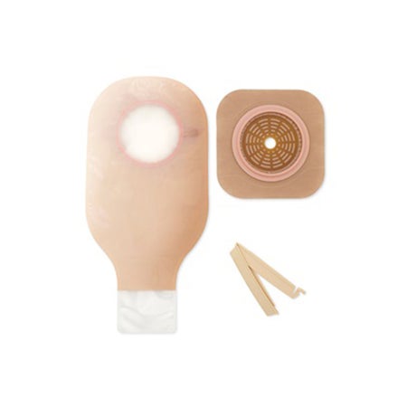 Ileostomy / Colostomy Pouch New Image™ Two-Piece System 12 Inch Length Flat, Trim to Fit 2-1/4 Inch Stoma Drainable