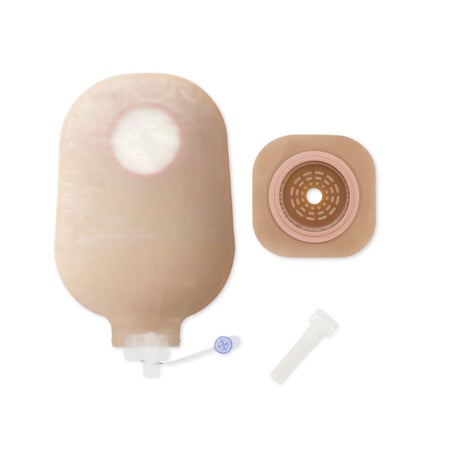 Urostomy Pouch New Image™ Two-Piece System 9 Inch Length Flat, Trim to Fit Drainable