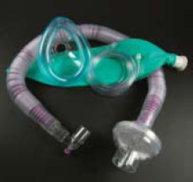 Universal Flex2® Anesthesia Breathing Circuit Coaxial Tube 72 Inch Tube Single Limb Adult 3 Liter Bag Single Patient Use