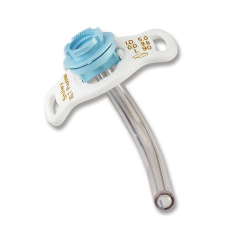 Uncuffed Tracheostomy Tube Shiley™ XLT Disposable IC Size 8.0 Adult